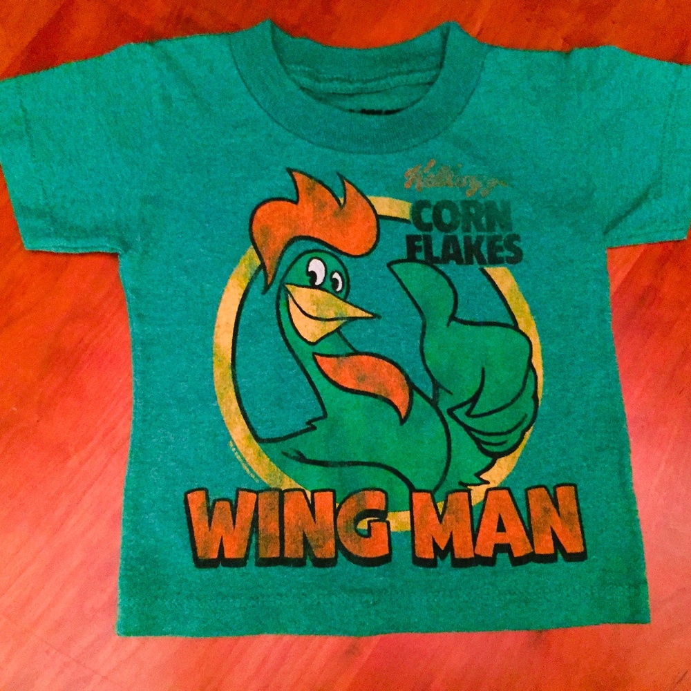Life Clothing All-Cotton T-shirt Corn Flakes 2T